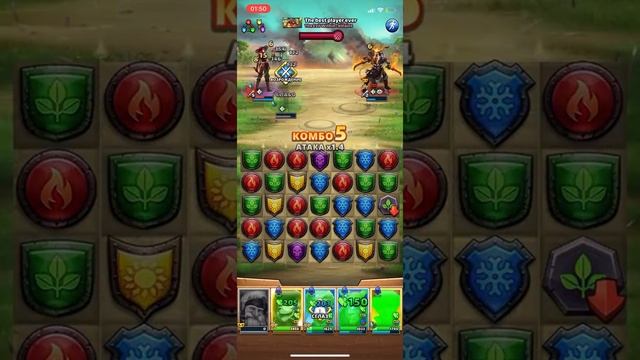 Лиза в стране чудес на войне в Empires & Puzzles. GGWP Wars. смотреть онлайн