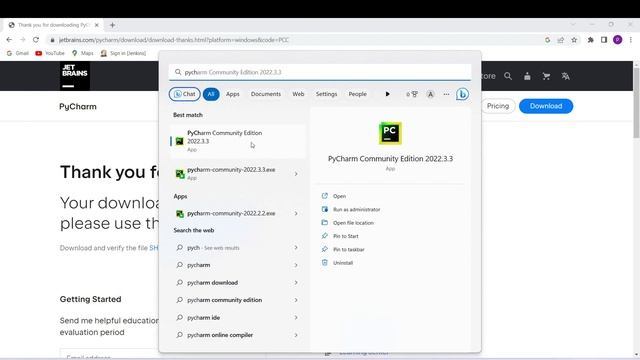 PyCharm Installation on Windows смотреть онлайн