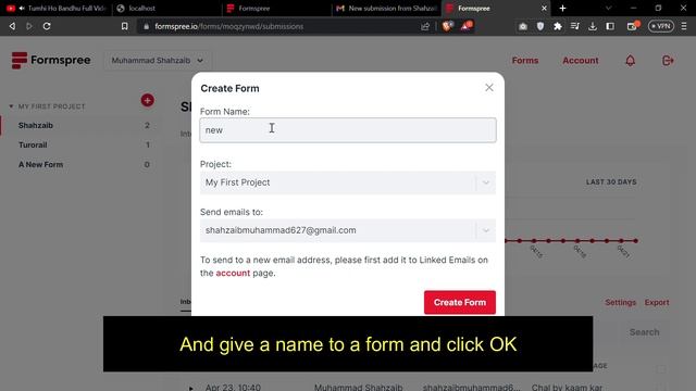 How to send an Email using React JS смотреть онлайн