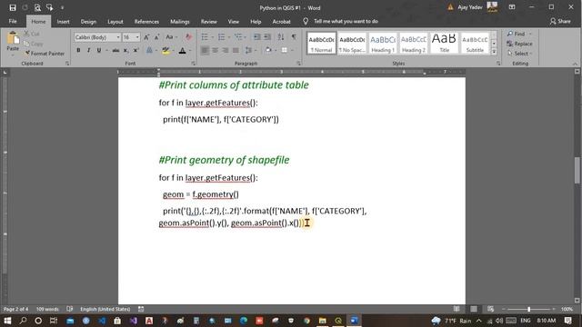 [PyQGIS #1]Access Attribute table and write it to text file | Beginners | Python in QGIS смотреть онлайн