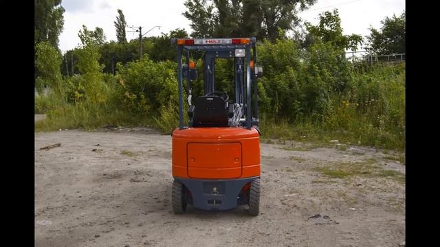 Складской электропогрузчик HELI CPD25 г/п 2,5т / electric forklift смотреть онлайн