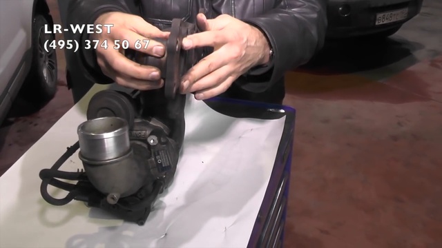 Турбина на бензиновом двигателе Range Rover Evoque 2.0GTDi смотреть онлайн