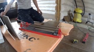 Керамогранит на теплый водяной пол 120х30(имитация дерева) укладка СВОИМИ РУКАМИ. 1,500 ₽ м.кВ.