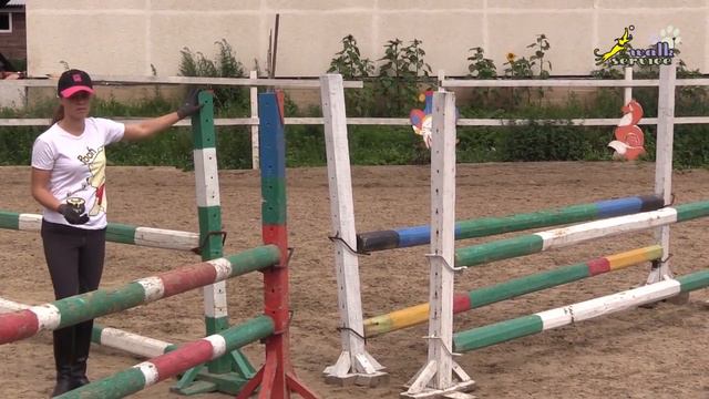 Эко – конкур! Учимся прыгать на лошади смотреть онлайн