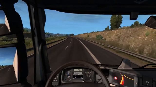Driving through Spain - ETS2 POV смотреть онлайн