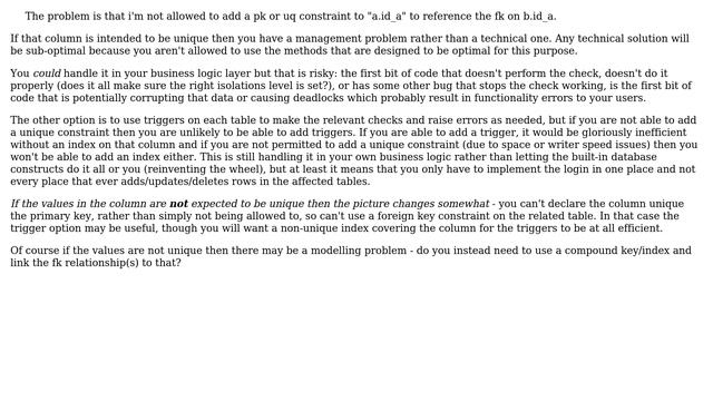 check key if exists in other table without fk constraint (3 Solutions!!) смотреть онлайн