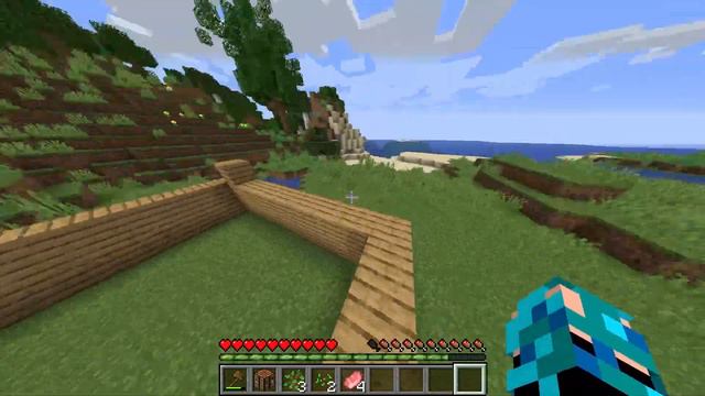 Обычная постройка дома в Minecraft #minecraft #mine смотреть онлайн