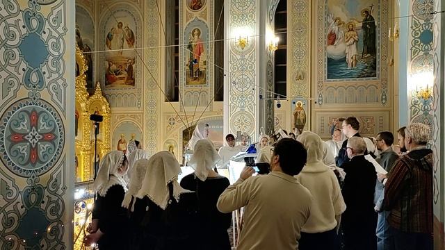 Рождество Христово, 3 антифон в исполнении хора и учениц ДМШ им. Д.Д. Шостаковича (рук. Е.Суворкина) смотреть онлайн