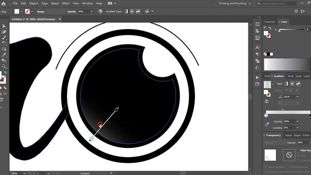 Photography Logo Design Tutorial in Illustrator and Photoshop mockup смотреть онлайн