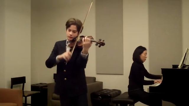 Dylan Hamme Bruch Concerto in G minor Op 26, 1st Movement смотреть онлайн