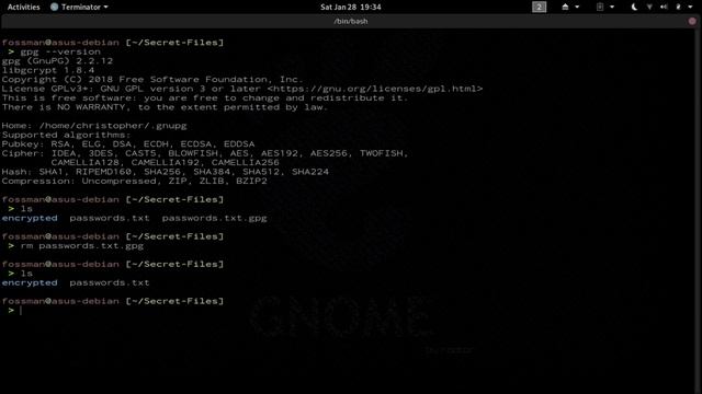 GNU Privacy Guard and mcrypt | how 2 смотреть онлайн
