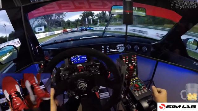 raceroom live stream wheel cam+triple screen E11 смотреть онлайн