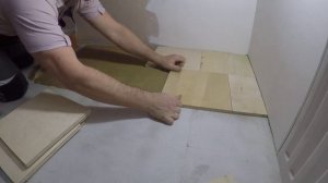 Как положить фанеру на стяжку, без анкеровки, и на двухкомпонентный клей.