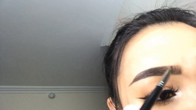 Брови как в инстаграме/Как красить брови/Мои идеальные брови /Eyebrow tutorial смотреть онлайн