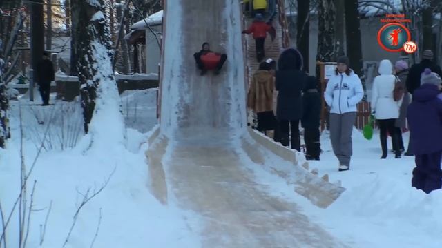 Горка в старом городе Обнинск смотреть онлайн