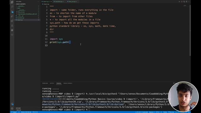 Import & Python Standard Library | Python Beginners to Advanced Course #9 смотреть онлайн