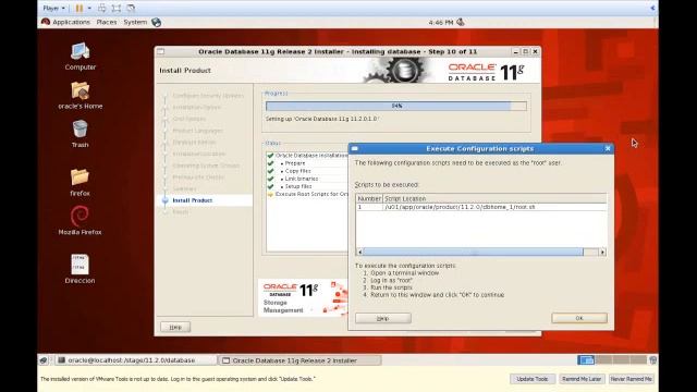 Instalación Infraestructura de Grid de Oracle, Oracle data base 11g смотреть онлайн