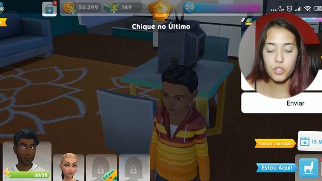 EDITANDO AS FOTOS DOS MEUS SIMS - The Sims Mobile смотреть онлайн