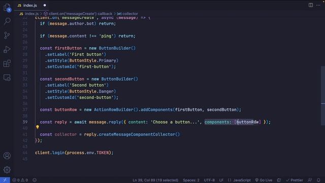 Discord Button Collectors ?️ Discord.js V14