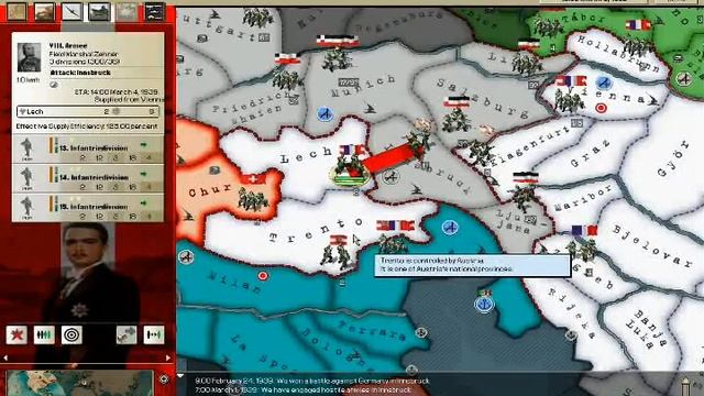 Let's play Hearts of Iron II Doomsday Armageddon- Austria part 23 смотреть онлайн