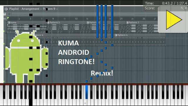 KUMA ANDROID Ringtone MIDI REMIX смотреть онлайн
