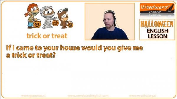 Halloween Vocabulary & English Conversation - LIVE ENGLISH LESSON ?