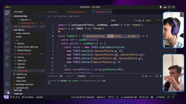 Code With Me 3D Modern Portfolio with NextJS13, TypeScript, TailwindCSS, React Three Fiber - Part 1 смотреть онлайн