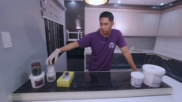 Full INSTRUCTIONAL VIDEO Counter top Epoxy Black and White Carrara Inspired Design смотреть онлайн