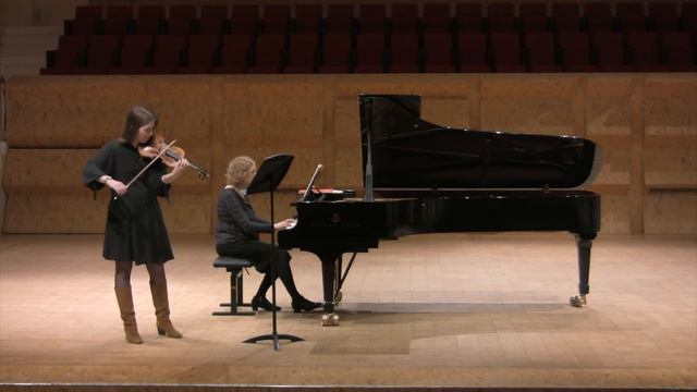 Prokofiev from Violin Sonata No.1 in f minor, Op. 80 : part 1 : Andante Assai смотреть онлайн