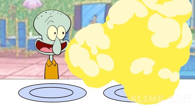 GOOD FOOD VS BAD FOOD CHALLENGE ! ✏️ | SPONGEBOB MUKBANG | MUKBANG ANIMATION | SLIME CAT смотреть онлайн