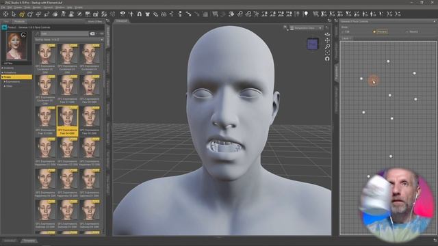 Getting Started with Face Controls in DAZ Studio | Expressions for Genesis 3, 8 and 8.1 смотреть онлайн