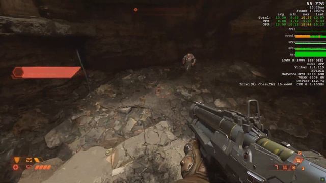 DOOM Eternal / Nightmare and Ultra Settings / I5 4460, GTX 1060 смотреть онлайн