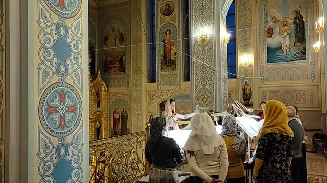 "Блажен муж" (митрополит Иларион (Алфеев)). Регент Екатерина Артюхова. смотреть онлайн