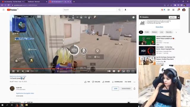 Kurtika react on Goblin 1v5 For Chicken ?| Last Circle смотреть онлайн