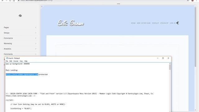How to add member login / page protection to your website using Sentry Login смотреть онлайн