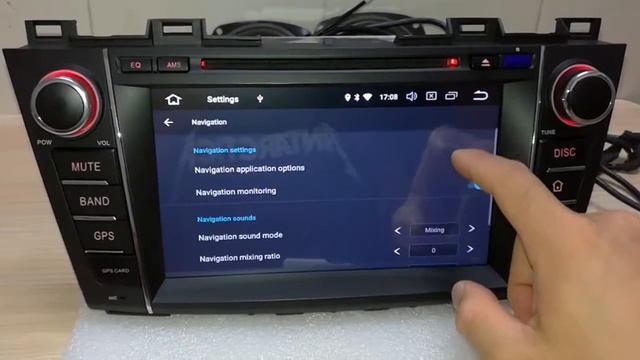 Android 8.0 OS CAR DVD PLAYER FOR Mazda 5