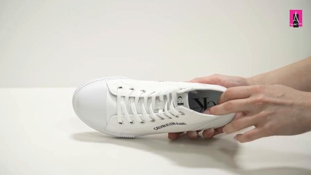 Видеообзор I Женские кеды CALVIN KLEIN JEANS VULCANIZED FF HIGHLACEUP 2530362 смотреть онлайн