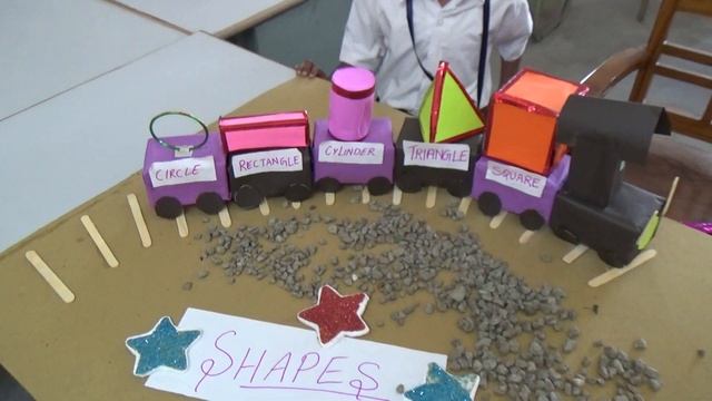 Model On Mathematical 3D Shapes || Maths Project ||