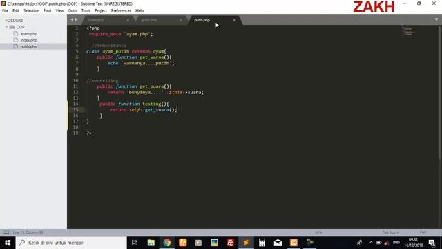 OOP PHP-Self & Parent смотреть онлайн