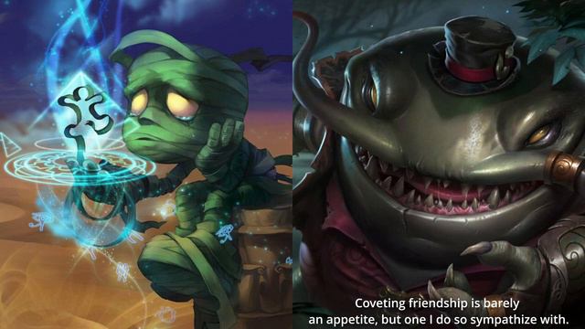 Amumu Interactions with Other Champions | VEX LIKES BEING WITH AMUMU | League of Legends Quotes смотреть онлайн