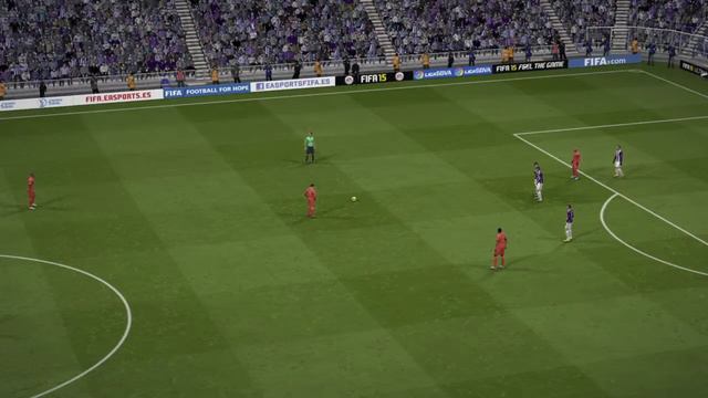 Месси пробил штрафной