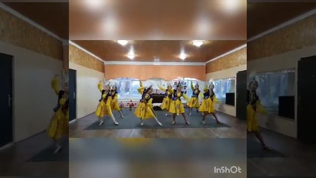 КЕНЕН ауылы, #1БЖШО, "Аяла" би тобы:"Әлқисса" биі смотреть онлайн