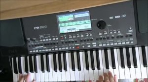 Демонстрация стиля Korg PA600  «Диско 80-е_3»