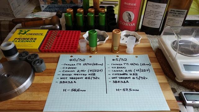 Патрон на вяхиря и утку. Порох Сокол 11/22, дробь Эверест. Снаряжение. смотреть онлайн