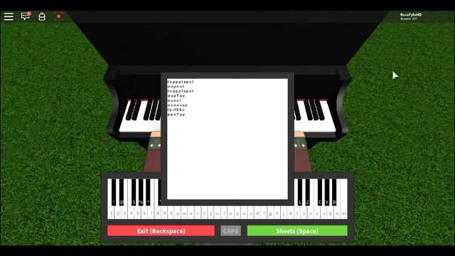 Polish anthem (Roblox Piano) смотреть онлайн