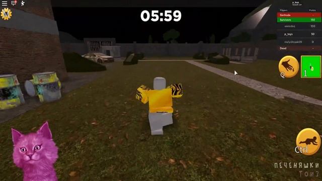 ГЕРТРУДА или ПОБЕГ из ПСИХУШКИ в РОБЛОКС. СТРАШНАЯ история Gertrude ROBLOX