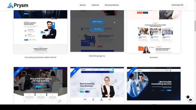 Prysm - Consulting Business WordPress Theme financial services association смотреть онлайн