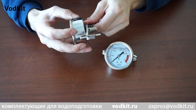 Обзор манометров YTN-60Z 0.4 и 1.0 MPA смотреть онлайн