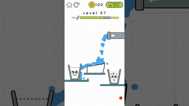 Happy Glass 61 - 70 level / Игра Наполни стакан водой смотреть онлайн