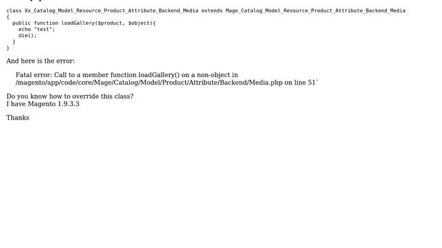 Magento: Problem to override Product/attribute/backend/Media смотреть онлайн